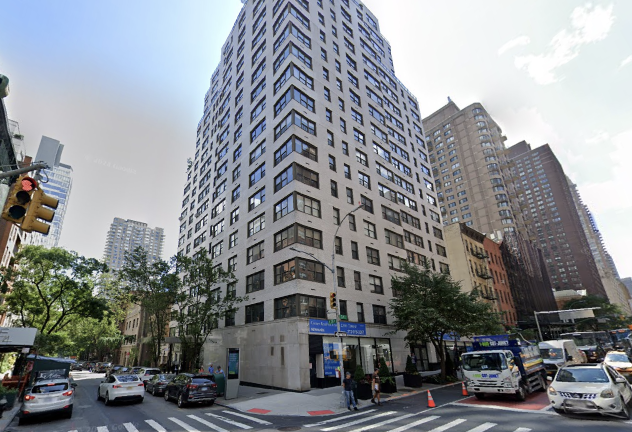 The approximate corner where Rozencwaig said his wife was assaulted on the Upper East Side.