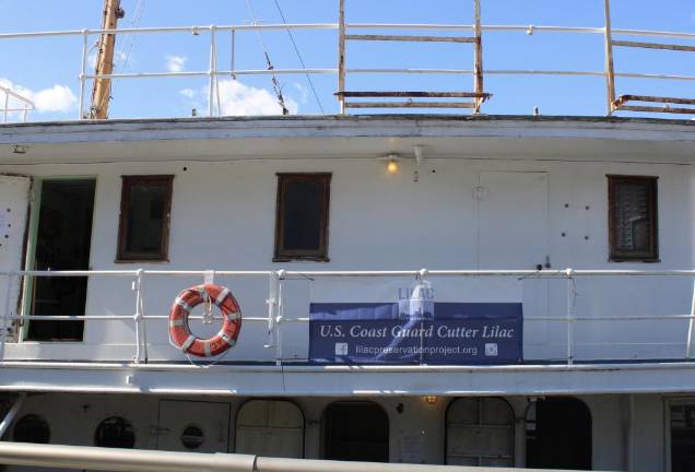 The Lilac Preservation Project operates the Lilac, the only existing steam-powered lighthouse tender in America. Photo: Meryl Phair