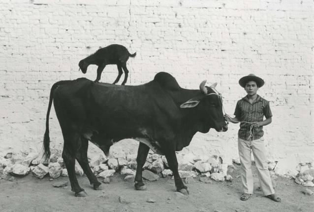 "Tótem," Flor Garduño, 1987. Gelatin Silver Print, 16 x 20 in. Photo: Throckmorton Fine Art