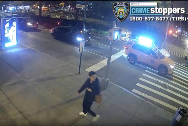 Wanted for sexual abuse pattern; West Houston Street, Saturday May 17, 2025.