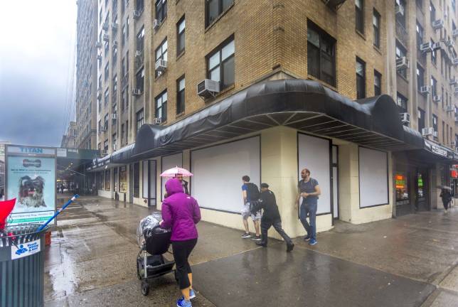 At the corner of 86th Street and Amsterdam Avenue. Photo: Steven Strasser