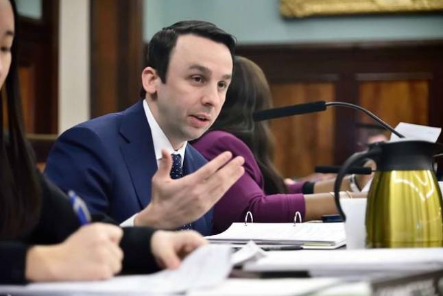 City Council Member Keith Powers co-created the CORE Act (Community Organics and Recycling Empowerment Act). (Photo: John McCarten / New York City Council)