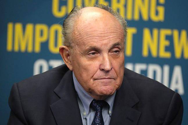 Rudy Giuliani, once one of America’s most revered politicians for leading New York out of the dark days after 9/11, may soon own no properties in the city he once lead for two terms as mayor. Photo: Gage Skidmore, Wikimedia Commons