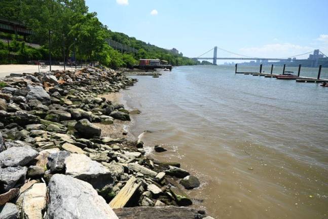 Inwood Hill Park on the northern end of Manhattan offers views of the Harlem and Hudson Rivers, salt marshes and a 17 acre forest with relics of settlements by the Lenape Native Americans. Photo: NYC Parks Dept.