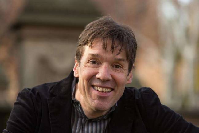 John Leland, a reporter with The New York Times, chronicled the year he spent visiting with six elderly people in the book "Happiness is a Choice You Make." Photo: Erica Berger.