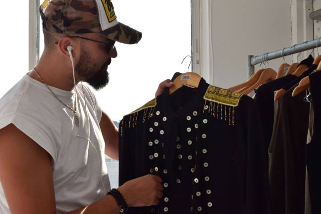 Moroccan-American designer Issam Balalioui. Photo: Alizah Salario