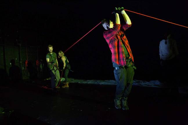 A treacherous scene from “8000M.” Photo: Joe Loper