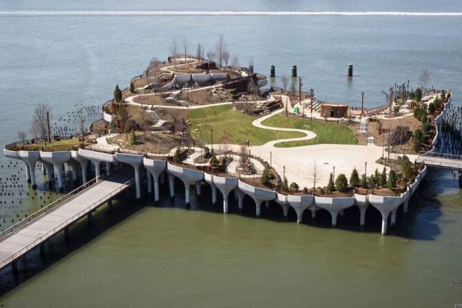 Little Island, a 2.4-acre park built to replace the hurricane-devastated Pier 54, opened in May of 2021. Its final cost was estimated to be over $300 million, making it one of the largest private donations to public parkland in the city’s history.