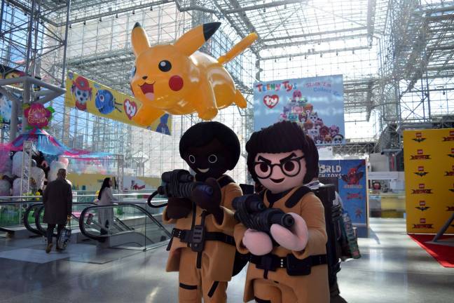 The toy industry flocked to New York City for the 2017 North American International Toy Fair, held at the Javits Center over Presidents Day weekend. Photo: Michael Garofalo