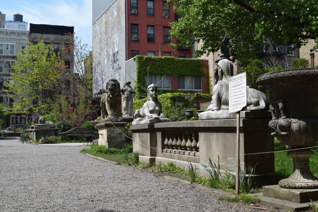 Elizabeth Street Garden is the proposed site of a 123-unit affordable housing development for seniors. Photo: Michael Garofalo