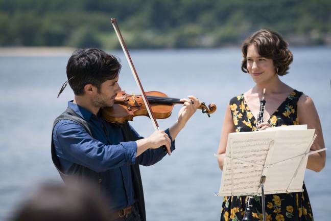 Musical moment in Season 4 of &quot;Mozart in the Jungle.&quot; Photo: Amazon Prime Video