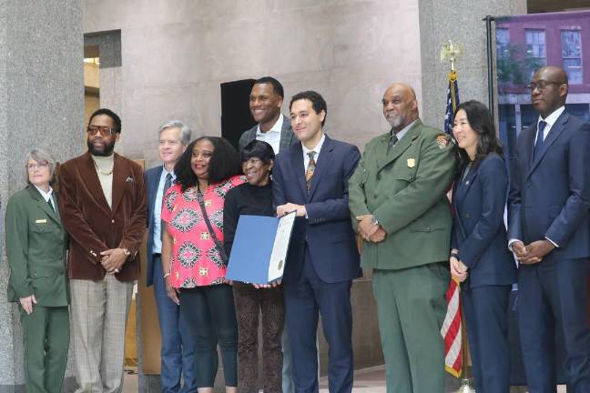 Black History Month celebration at Africsan National Burial Ground, Feb. 21, 2026.