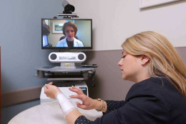 Telemedicine via NewYork-Presbyterian’s ED Express Care is offered in the emergency room at NewYork-Presbyterian/Weill Cornell Medical Center. Photo courtesy of NewYork-Presbyterian