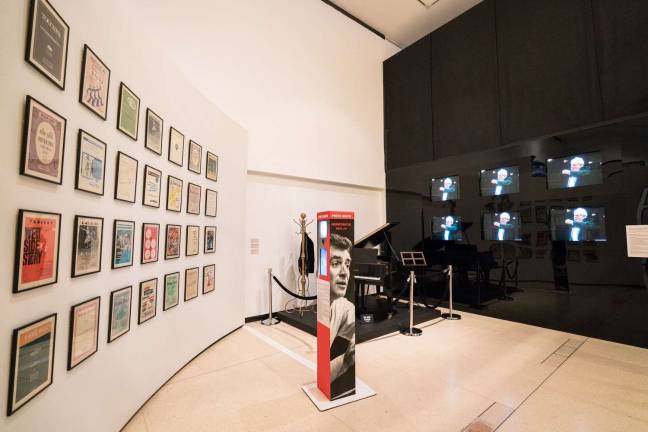 Some of "Leonard Bernstein at 100" at the New York Public Library for the Performing Arts. Photo: The New York Public Library/Jonathan Blanc