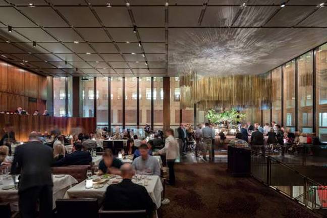 After taking over the Four Seasons space, The Grill has captured attention for its mid-century style and 21st-century cuisine