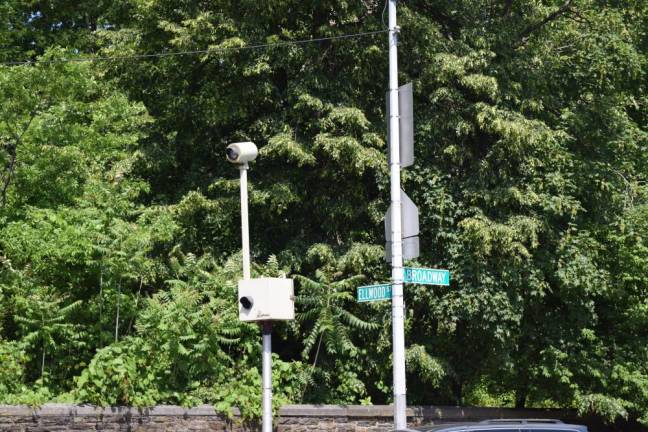 One of the city’s speed cameras that will be turned on if the legislation passes. Photo: Emily Higginbotham