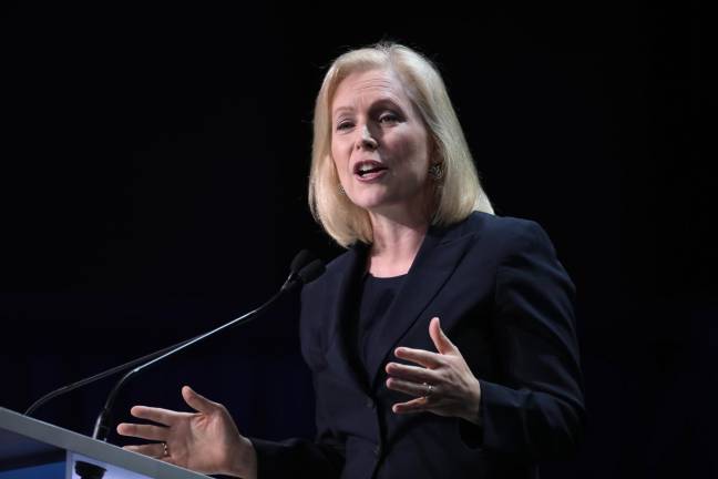 Kirsten Gillibrand on June 1.