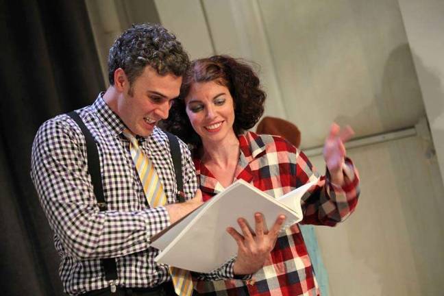 Patricia Lynn and Jordan Kaplan in a 2015 production of "Animal Kingdom 2." Photo: David Anderson