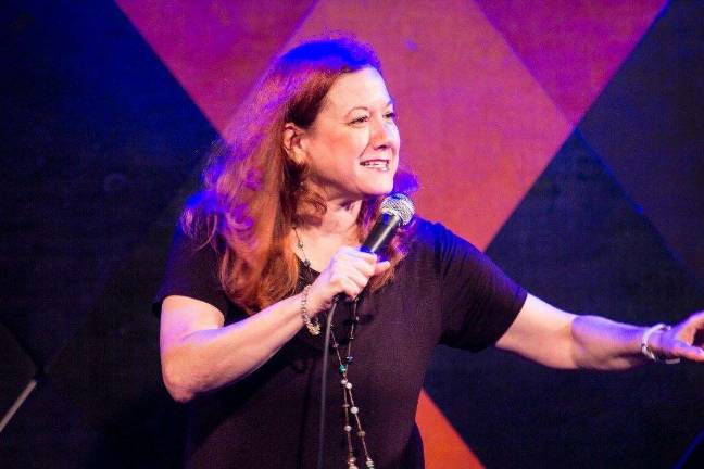 Carole Montgomery performing at Carolines on Broadway. Courtesy of Carole Montgomery