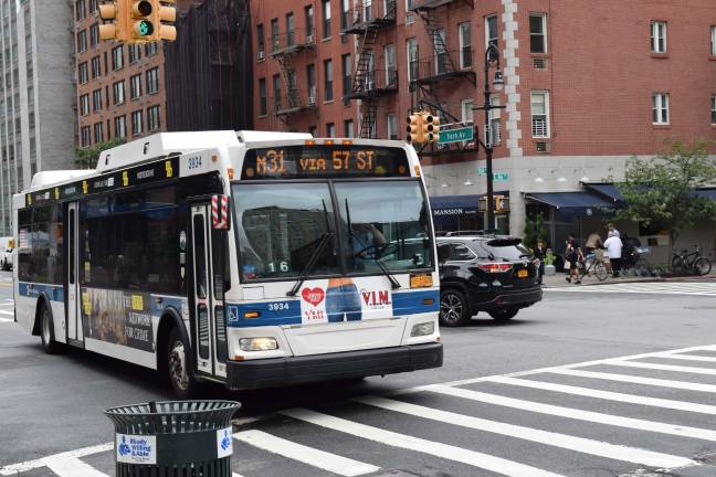 New York City Transit is scheduled to unveil an action plan for fixing the city’s bus system in April. Photo: Michael Garofalo