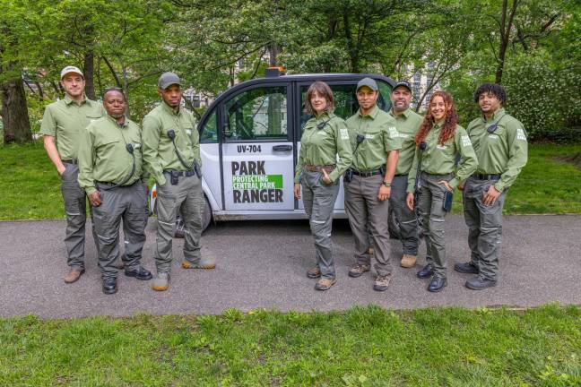 Clad in green, the Central Park Ranger Corps made its Central Park debut in recent weeks and was officially announced by Central Park Conservancy on May 22.