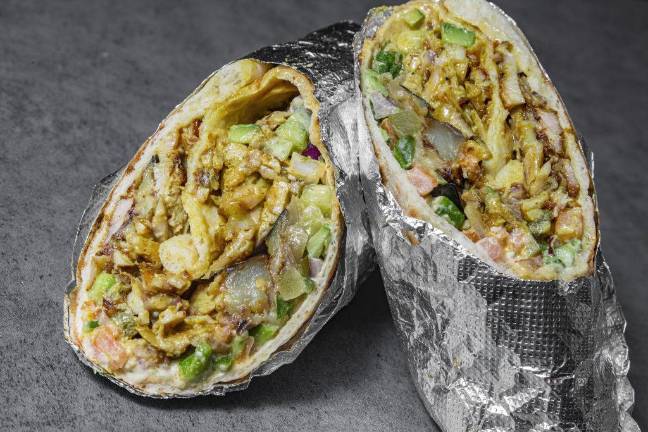 Shawarma laffa.