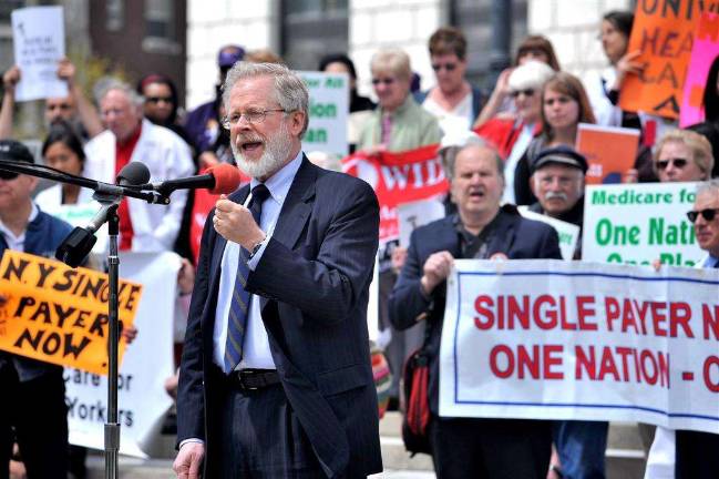 Assemblyman Richard Gottfried sends out Meatless Monday tips to constituents. Photo: Richard N. Gottfried