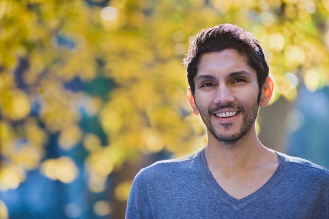 Glauco Araujo in Madison Square Park. Photo: Leland Bobbé