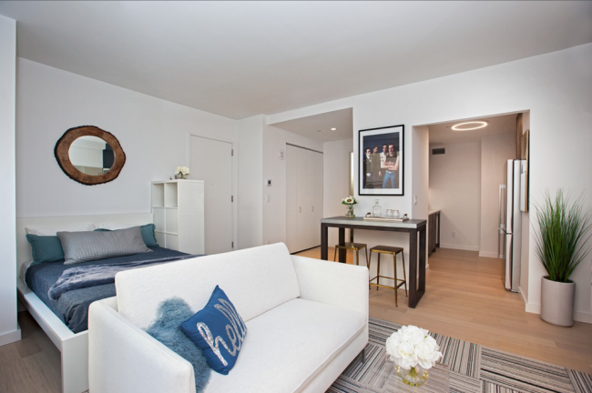 A total of 30 affordable units include studio, one-bedroom and two-bedroom apartments. Photo via NYC Housing Connect