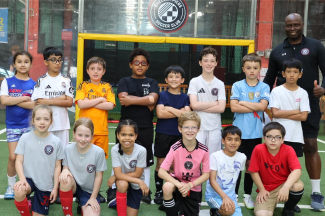 Chelea Piers soccer camp kids from summer 2025.