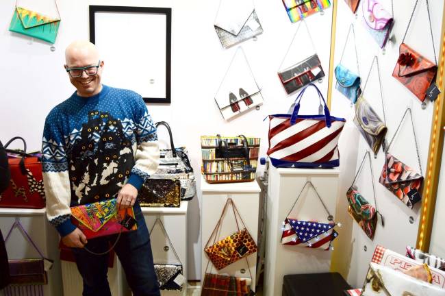 Kent Stetson’s boutique at Grand Central Station. Photo: Andrew Willard