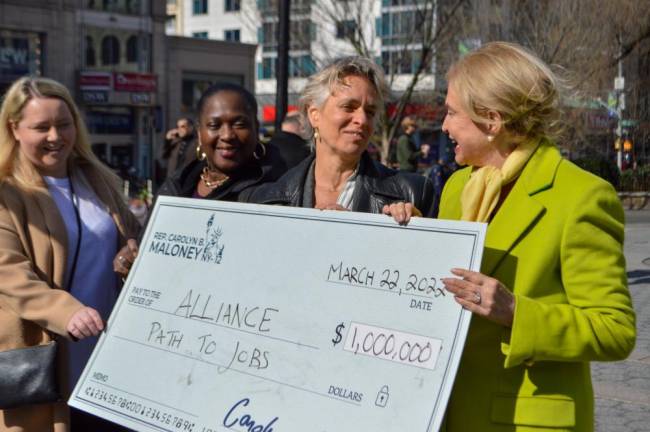 The $1 million allocated to the AIDS Service Center of Lower Manhattan will fund a job training program called “PATH to Jobs.” Photo: Abigail Gruskin