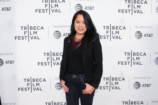 Commissioner Anne del Castillo at the Tribeca Film Festival in 2019. (Photo: NYC Mayor’s Office of Media and Entertainment)
