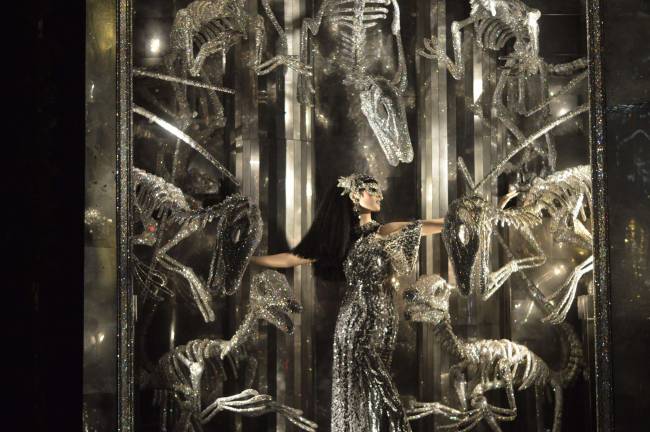 Bergdorf's tribute to the American Museum of Natural History.