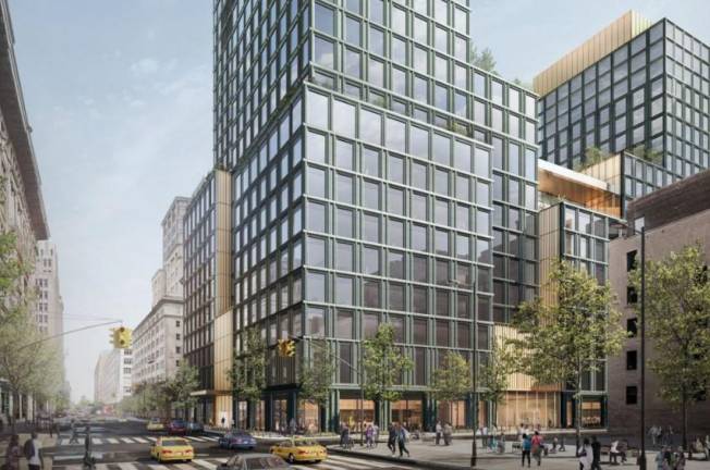 The new 19-story Walt Disney HQ, which will house ABC Studios, is expected to open downtown at 4 Hudson Sq. later this year. A new grant is designed to connect the neighborhood to its surroundings, spur local investment, and increase residential space.