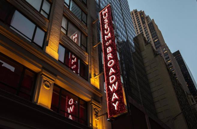 The Museum of Broadway on West 45th Street. Photo: Monique Carboni