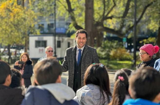 As the incumbent, Christopher Marte is the favorite in Manhattan City Council District 1, but he has also attracted three rivals in the primary race who are trying to stake out clear positions against some of his policies.