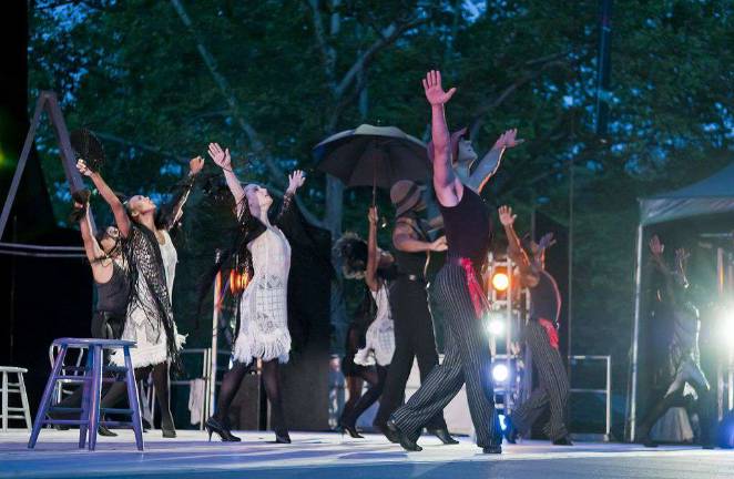 Since Danni Gee joined SummerStage as curator of dance in 2006, the series' dance program has grown. Pictured: Alvin Ailey at SummerStage in Central Park. Photo: Jack Vartoogian
