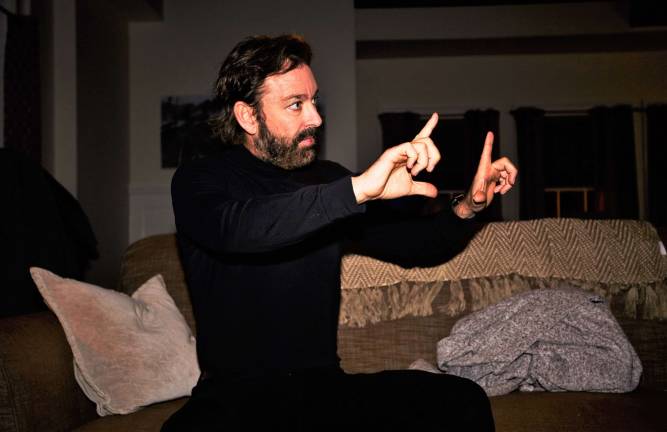 David Barrett&#x2019;s years as a stuntman gave him an eye for detail that helped make him a successful TV director. Photo: Levi Perlman.