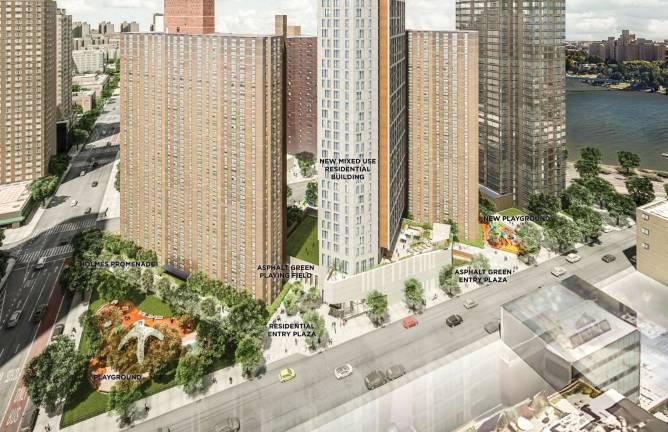 While Holmes Towers residents were filing thousands of complaints about broken elevators and other problems, the city was planning to build a luxury tower in the middle of the complex, a plan that was withdrawn last summer after protests from tenants and elected officials.
