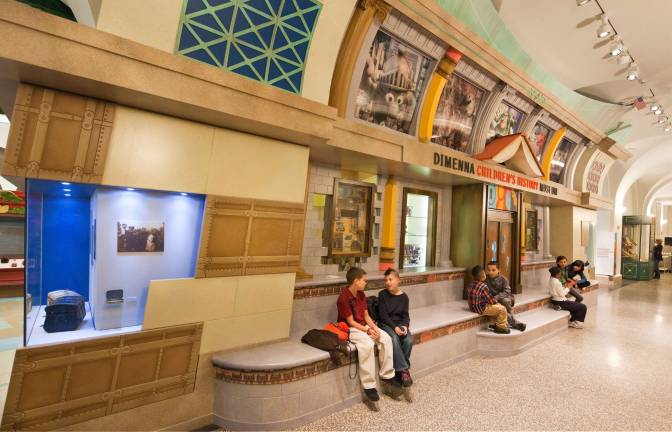 The New-York Historical Society DiMenna Children’s History Museum awaits summertime visitors. Photo: New-York Historical Society / Jon Wallen