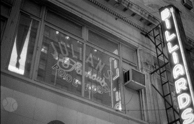 Julian’s was one of the prime destinations. Photo courtesy of Harmon Rangell