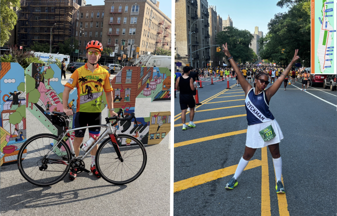 Summer Streets + Harlem Week = Manhattan Outside Utopia! Inwood left, Harlem right.