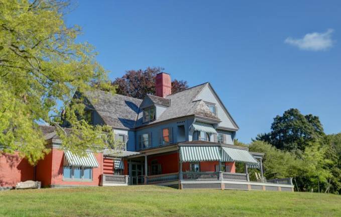 Oyster Bay, NY, September 14, 2015: --- Sagamore Hill was the home of the 26th president of the United States, Theodore Roosevelt. The home recently underwent a ten million dollar renovation. Photo: © Audrey C. Tiernan