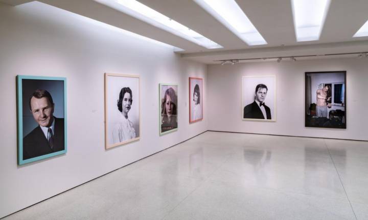 Installation view, Gillian Wearing: Wearing Masks, Solomon R. Guggenheim Museum, November 5, 2021 – April 4, 2022. Photo: David Heald © Solomon R. Guggenheim Foundation, 2021