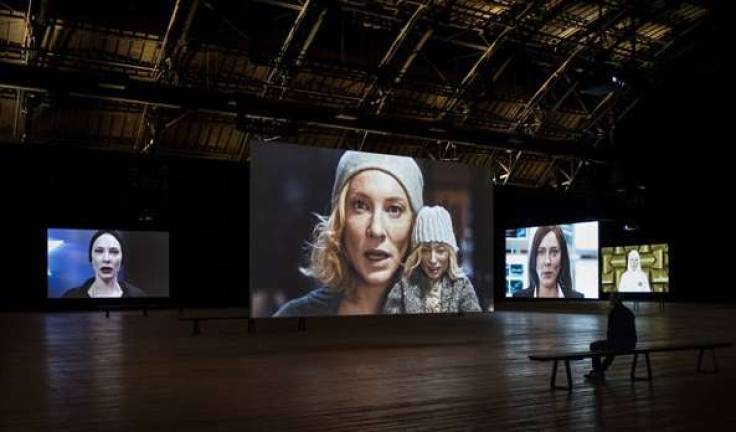 The recent &quot;Manifesto&quot; installation at the Park Avenue Armory featured a series of monologues by the actor Cate Blanchett reimagining manifestos from 20th century art movements. Photo: courtesy of the Armory