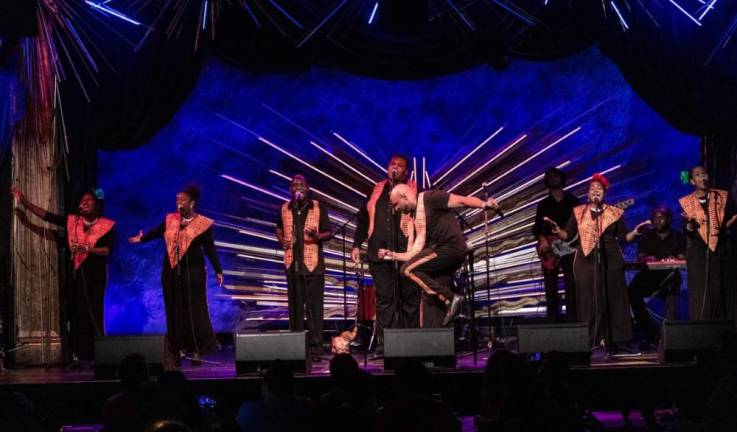 The Harlem Gospel Choir at Sony Hall.