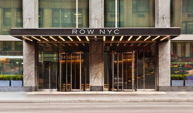 The Row Hotel will no longer be used as a shelter for arriving asylum-seekers, city officials say.