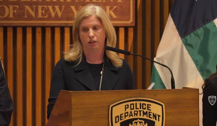 NYPD Commissioner Jessica Tisch said terror threats always increase this time of year because of the 9/11 anniversary, the UN General Assembly, and the Jewish High Holy Days.