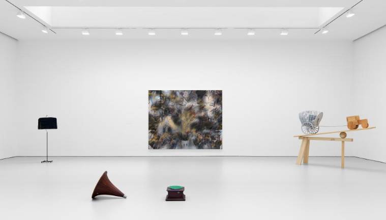 Installation view, Toni Morrison’s Black Book, David Zwirner, New York, January 20 - February 26, 2022. Courtesy David Zwirner